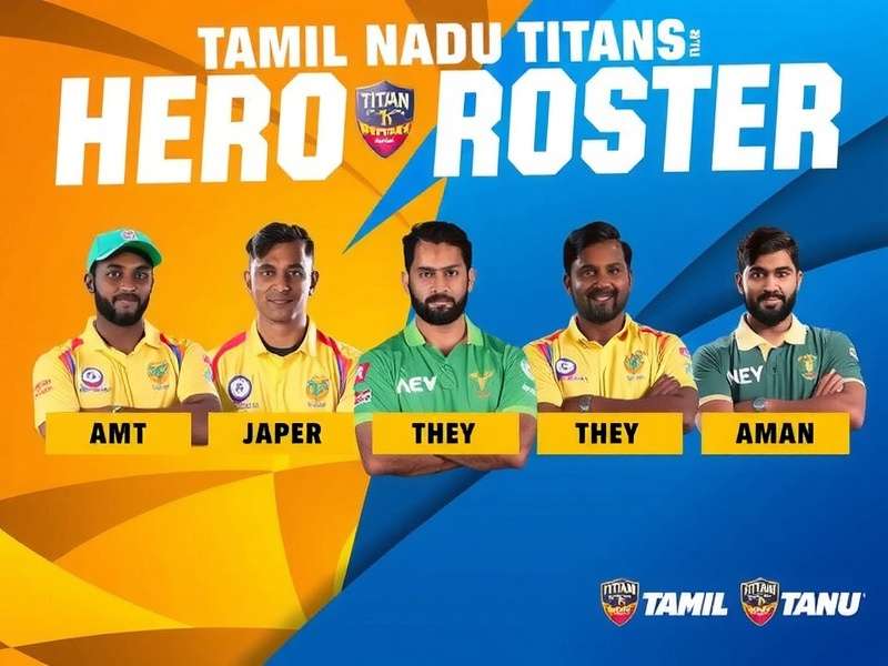 Tamil Nadu Titans Hero Roster Tamil Nadu Titans Hero Roster